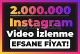 2.000.000 REELS İZLENME 