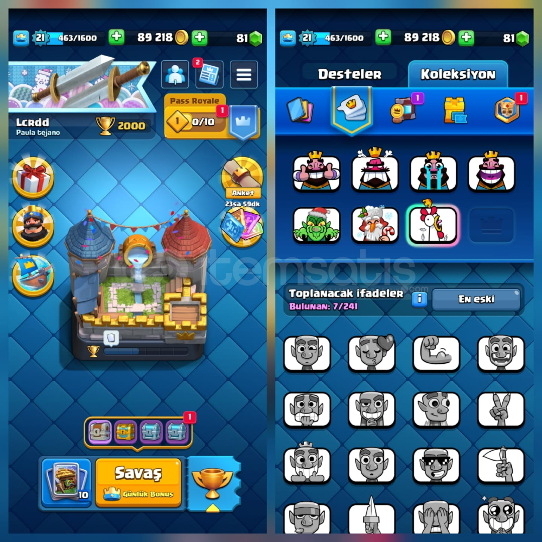 2000Kupa 46Kart 7İfade 1Kule 2000Kupa 46Kart 7İfade 1Kule