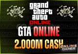 2.000M Cash GTA Online + Ban Yok + Garanti