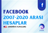2007 2020 Tarihli Amerika Facebook Hesaplar