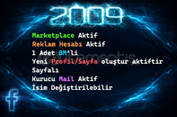 2009 MARKETPLACE AKTİF BM'li HESAPLAR