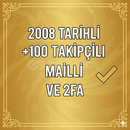 ✅ 2009 TARİHLİ PREMİUM +100 TAKİPÇİLİ & MAİLLİ