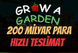 200B PARA + Pet Hediye - GROW A GARDEN