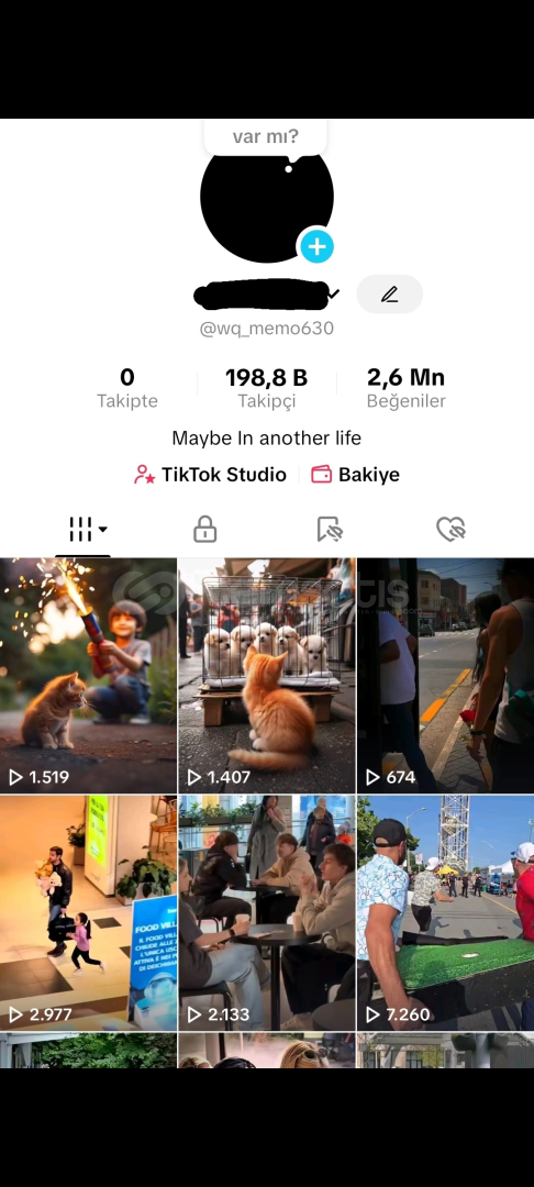 200k tiktok pazarlık var  200k tiktok pazarlık var