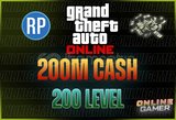 200M Cash + 200 Level + Full Unlock + Bansızdır