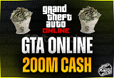 200M Cash GTA Online + Ban Yok + Garanti