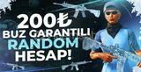 ❄️|BUZ DİYARI GARANTİLİ RANDOM HESAP! | ❄️