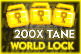 ⭐️ 200X WORLD LOCK ANINDA TESLİMAT