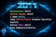 2011 MARKETPLACE AKTİF BM'li HESAPLAR