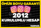 ⭐2012 Açılış İnstagram Hesapları