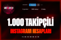 [2013 KURULUM] ⚡️1000 TAKİPÇİLİ HESAP ⚡️