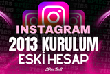 ⭐️2013 KURULUM⭐️ INSTAGRAM HESABI !!