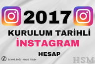 ⭐️ 2017 KURULUM Tarihli İnst Hesap⭐️