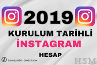 ⭐️ 2019 KURULUM Tarihli İnst Hesap⭐️