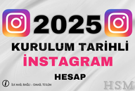 ⭐️ 2025 KURULUM Tarihli İnst Hesap⭐️