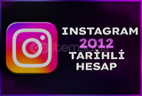 2012 KURULUMLU ESKİ TARİHLİ İNSTAGRAM HESAPLARI