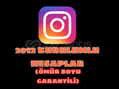 2012 KURULUMLU HESAPLAR ⭐️ GARANTİLİ