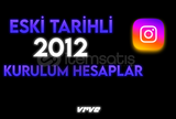 2012 | KURULUMLU İNSTAGRAM HESAPLARI