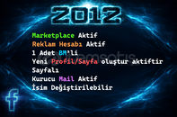 2012 MARKETPLACE AKTİF BM'li HESAPLAR