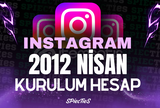 ⭐️ 2012 NİSAN ⭐️ INSTAGRAM HESABI ESKI KURULUM