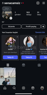 2012 Tarihli Aktif Kız Hesabı (kurucu mail)