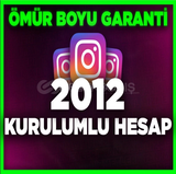 2012 TARİHLİ INSTAGRAM HESAP 