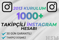 2013 KURULUM - 1000+ TAKİPÇİLİ - GARANTİLİ