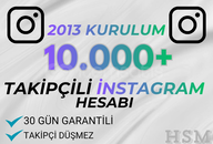 2013 KURULUM - 10.000+ TAKİPÇİLİ - GARANTİLİ