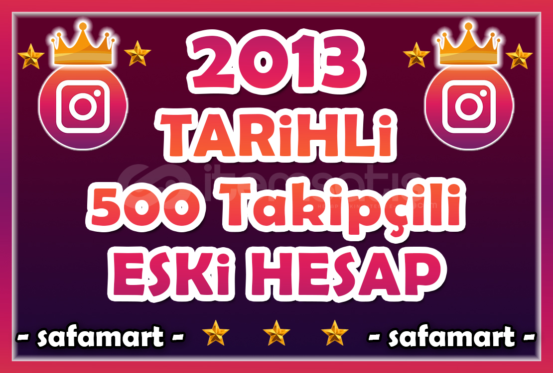 ⚡️2013 Tarihli 500 Takipçili Hesaplar⚡️ ⚡️2013 Tarihli 500 Takipçili Hesaplar⚡️