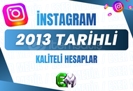 ⭐[2013 TARİHLİ] ESKİ INSTAGRAM HESAPLARI⭐