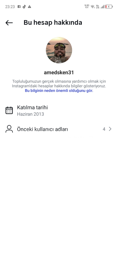 2013 tarihli instagram hesabı 2013 tarihli instagram hesabı