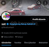 2013 TARİHLİ TWİTTER (X) HESABI