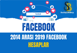 2014 Arası 2019 Facebook Hesaplar