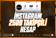 ✨2014 KURULUM 2.5K TAKİPÇİLİ INSTAGRAM HESAP✨
