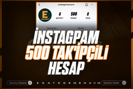 2014 KURULUM 500 TAKİPÇİLİ INSTAGRAM HESAP 2014 KURULUM 500 TAKİPÇİLİ INSTAGRAM HESAP