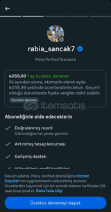 ⭐2014 tarihli 2.850 takipçili İG hesabı⭐