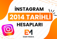 ⭐[2014 TARİHLİ] ESKİ INSTAGRAM HESAPLARI⭐