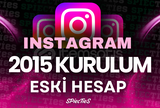 ⭐️2015⭐️ KURULUM İNSTAGRAM HESAP !!