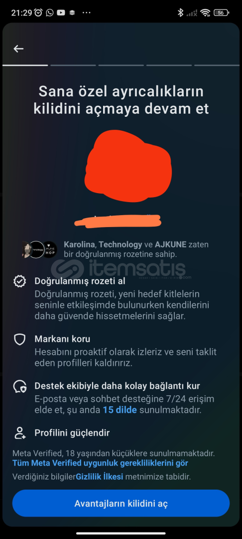 2015 KURULUM META VERİFİED ORGANİK HESAP 2015 KURULUM META VERİFİED ORGANİK HESAP