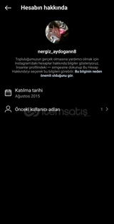 ⭐2015 tarihli Instagram hesabı 335 takipçili