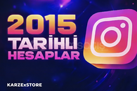 2015 TARİHLİ VE TAKİPÇİLİ HESAPLAR