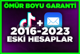 ⭐2016-2023 Arası Eski Hesaplar