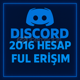 2016 Kesintisiz Erişim Discord Hesapları
