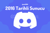 2016 TARİHLİ DİSCORD SUNUCUSU