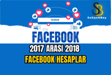 2017 Arası 2018 Facebook Hesaplar