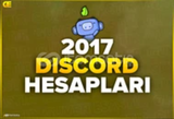 2017 DİSCORD HESAP
