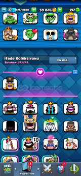 2018 Clash Royale mükemmel hesap