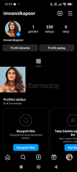 2018 Instagram Hesabı Satılık – 230 Takipçi