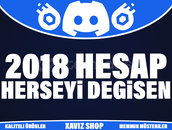 ❤️2018 Kurulum⭐Herşeyi Değişen⭐Discord Hesap❤️