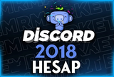 ⭐ 2018 Tarihli Discord Hesap ⭐OTOMATİK TESLİM⭐